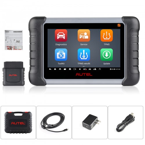 2024 Autel MaxiPRO MP808Z-TS MP808S-TS TPMS Relearn Tool Bi-directional Support Sensor Programming Newly Adds Battery Testing Function