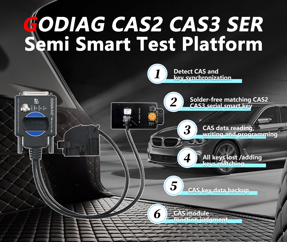  Godiag BMW CAS2 CAS3 Test Platform 1