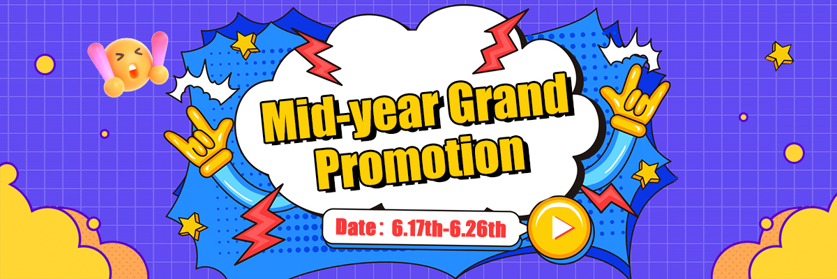Mid-year Grand Promotion, up To 50% Off