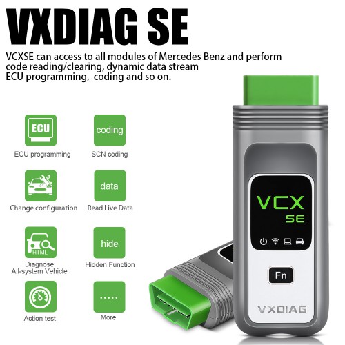 [500G Benz SSD]VXDIAG VCX SE For Benz With 500GB SSD Software For Benz Support Offline Coding/Remote Diagnosis VCX SE DoiP