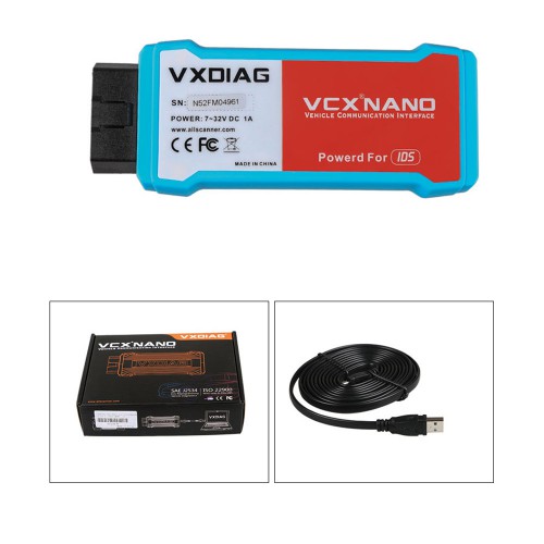 Original VXDIAG VCX NANO for Ford/Mazda 2 in 1 Diagnostic Tool Wifi Version