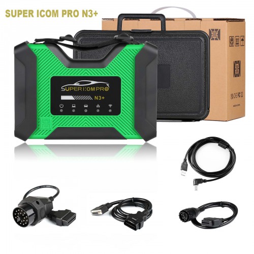 SUPER ICOM PRO N3+ N3 Pro BMW Scanner With Software 1TB HDD Support win 10