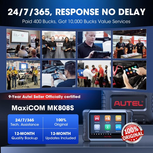 Mega Sale]Autel MaxiCOM MK808BT/ MK808Z-BT One Year Update Service –