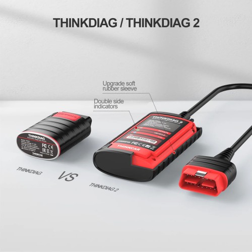ThinkDiag 2 ALL Software Full System Diagnostic tool Supports CAN-FD Auto-VIN ,ECU Coding,Hidden Function Flashing And 16 Reset OBD2 Scanner