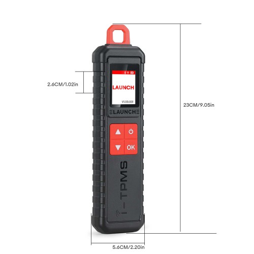 Launch i-TPMS Handheld TPMS Service Tool Can be Binded with X431 Scanner or Work Standalone On i-TPMS APP Supports All 315/433MHz Sensors