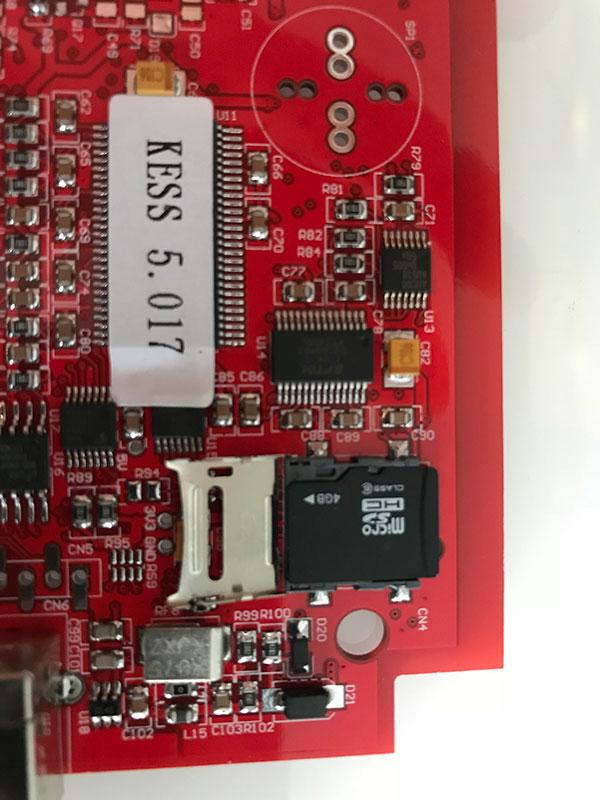 Red PCB! KESS V2 tech support
